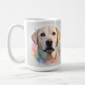 Mug Oeuvre de l'artiste Pastel Magic Labrador Retrieve (Gauche)