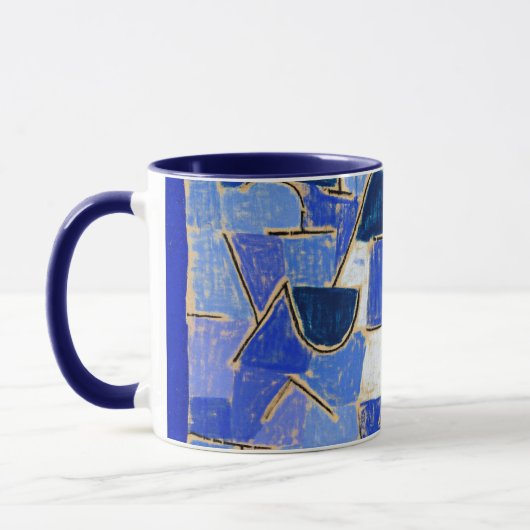 Mug Oeuvre de Paul Klee, Nuit Bleue (Gauche)