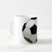 Mug Oeuvre de soccer unique (Devant gauche)