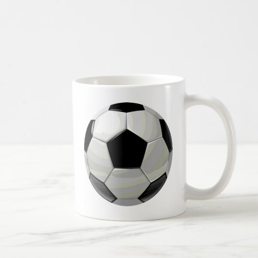 Mug Oeuvre de soccer unique (Droite)