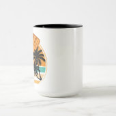 Mug Oeuvre d'été illustrative Orange (Centre)