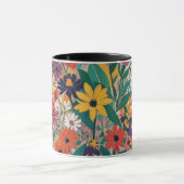 Mug OEuvre florale colorée (Centre)