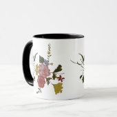 Mug Oeuvre florale Musique à fleurs japonaise (Devant gauche)
