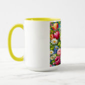 Mug OEuvre florale/printanière (Gauche)
