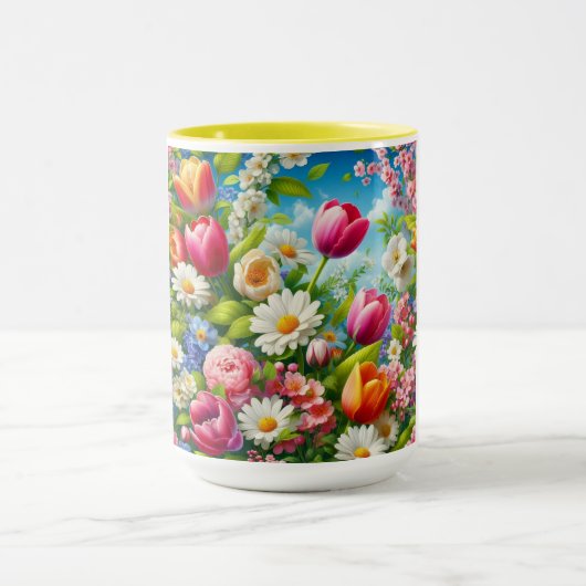 Mug OEuvre florale/printanière (Centre)