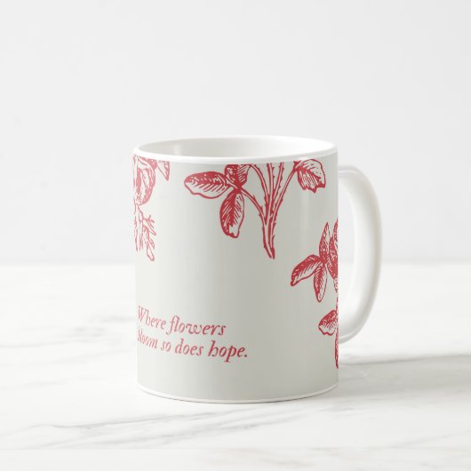 Mug OEuvre murale acrylique (Devant droit)