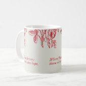 Mug OEuvre murale acrylique (Devant gauche)