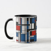 Mug OEuvre murale géométrique Abstraite (Gauche)