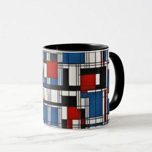 Mug OEuvre murale géométrique Abstraite