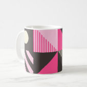 Mug Oeuvre simple géométrique scandinave (Devant gauche)