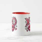 Mug OEuvre XO Kiss and Hearts (Centre)