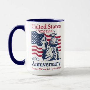 Mug Œuvres d'art commémoratives du 250e anniversaire d