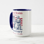 Mug Œuvres d'art commémoratives du 250e anniversaire d (Devant gauche)