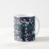 Mug Œuvres d'art en marbre violet, vert, rose (Devant droit)