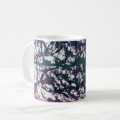 Mug Œuvres d'art en marbre violet, vert, rose (Devant gauche)