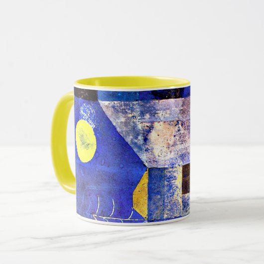 Mug Oeuvres d'art Paul Klee, Lune, (Devant gauche)