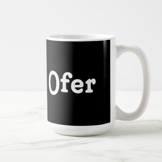 Mug Ofer (Droite)
