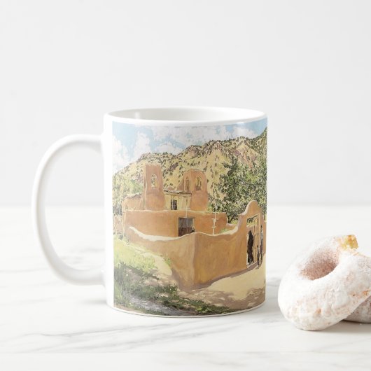 Mug Oferta Para San Esquipula de Walter Ufer (Avec donut)