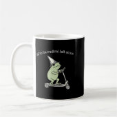 Mug Off to be radical left scum funny meme frog (Gauche)