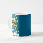 Mug Off To Cause A Kerfuffle Funny Meme Frog Mischief (Devant gauche)