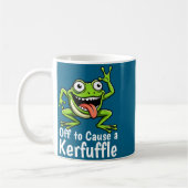 Mug Off To Cause A Kerfuffle Funny Meme Frog Mischief (Gauche)
