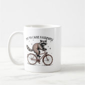 Mug Off To Cause A Kerfuffle Funny Raccoon Meme Men Wo (Gauche)