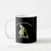 Mug Off To Commit Grandma Foolery Funny Frog Meme  (Gauche)