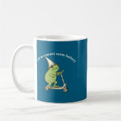 Mug Off To Commit Mom Foolery Funny Frog Meme  (Gauche)
