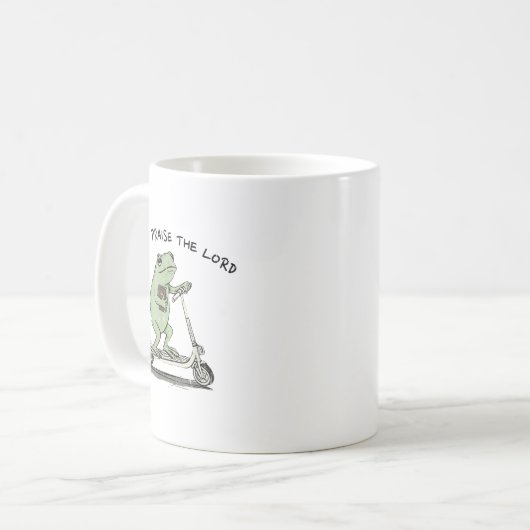Mug Off To Praise The Lord, Funny Christian (Devant gauche)