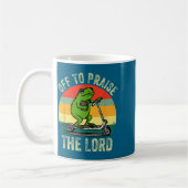Mug Off To Praise The Lord Funny Frog Bible Study Jesu (Gauche)