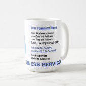 Mug Office & Business Services avec Asian Homme. (Devant droit)