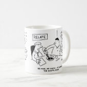 Mug Office d'orientation sur le mariage Humour (Devant droit)