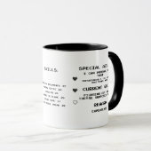 Mug Office RPG – Le Stagiaire (Devant droit)