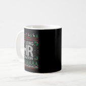 Mug Office Ugly Christmas Funny Walking Hr Violation W (Devant gauche)