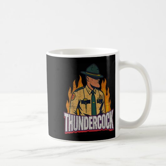 Mug Officer Sergeant Cius Thunder Bodycam Funny Meme (Droite)