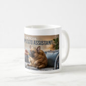 Mug Official Couch Potato French Bulldog Cute Funny Do (Devant droit)