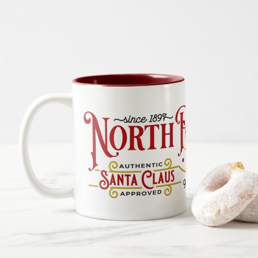 Mug officiel de la North Pôle Trading Company (Avec donut)