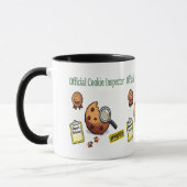 Mug officiel de l'inspecteur de biscuits – Tasse à (Gauche)