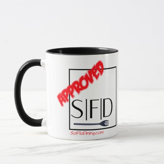 Mug officiel de SoFloDining (Gauche)