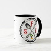Mug officiel de SoFloDining (Devant droit)