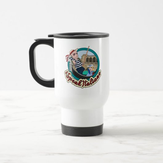 Mug officiel iSpeakItaliano (Gauche)