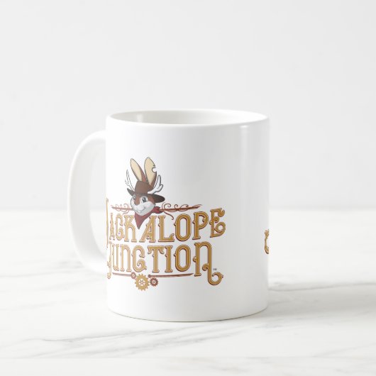 Mug officiel Jackalope Junction (Devant gauche)