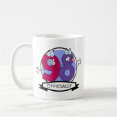 Mug Officiellement 98 Anniversaire. (Gauche)