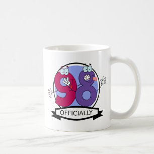 Mug Officiellement 98 Anniversaire.