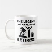 Mug Officiellement à la retraite (Gauche)