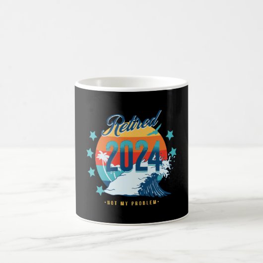 Mug Officiellement à la retraite 2024 (Centre)