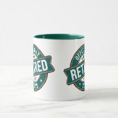 Mug Officiellement à la retraite 2025 (Centre)