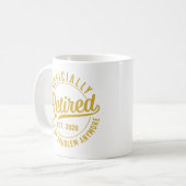 Mug Officiellement à la retraite 2026 plus mon problèm (Devant gauche)