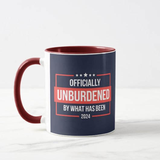 Mug Officiellement déchargé par ce qui a été Trump (Gauche)