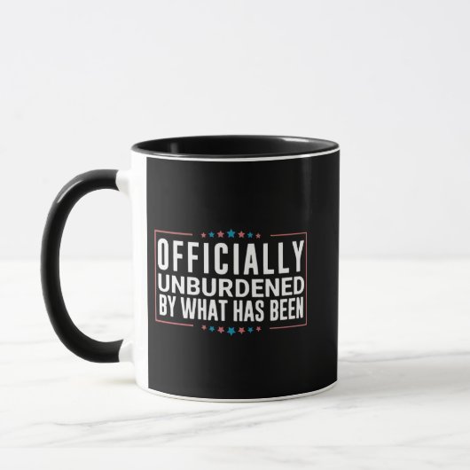 Mug Officiellement déchargé par ce qui a été Trump (Gauche)